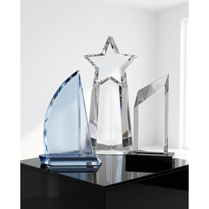 Trophée en acrylique personnalisé gravé au laser, cadeau nautique sportif, plaque en cristal vierge, cadeau d'entreprise - Product Image 3