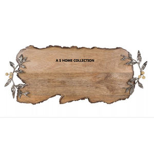 Bandeja decorativa de mármol de lujo Premium para servir, patrón rectangular moderno, almacenamiento de alimentos, bandeja de boda, decoración de Hotel para el hogar - Product Image 5