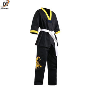 ชุดกีฬาผ้าคอตตอนสำหรับเล่นกีฬาเครื่องแบบเทควันโดน้ำหนักเบาใส่สบายมาใหม่ - Product Image 2