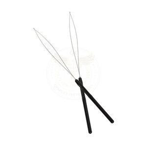 Aiguille à boucle en acier inoxydable de qualité supérieure pour l'application de micro-anneaux et la coiffure en salon - Product Image 2