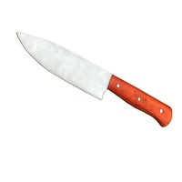 Couteau de cuisine à manche en bois naturel en Damas et acier inoxydable VG10 utilisé comme couteau de chef couteau à trancher couperet à viande et skinner