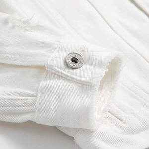 Veste en jean pour homme, couleur unie, décontractée, streetwear, nouvelle mode, confortable, veste d'hiver pour homme, 2025 - Product Image 6