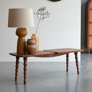 Muebles de jardín de madera de teca Patio Jardín Villa Diseño moderno Banco de lujo-Rama - Product Image 1