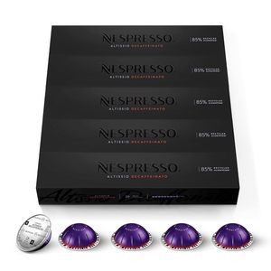 Capsules Nespresso Vertuo, Altissio Décaféiné, Espresso Torréfié Foncé, 50 Capsules d'Espresso, Prend en charge 1,35 oz - Product Image 4