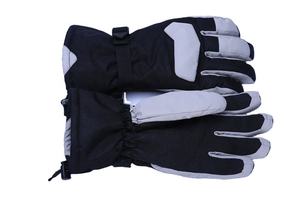 Gants d'hiver en cuir PU pour hommes, doublure imperméable de haute qualité, gants de Sport de plein air avec engrenages robustes - Product Image 5