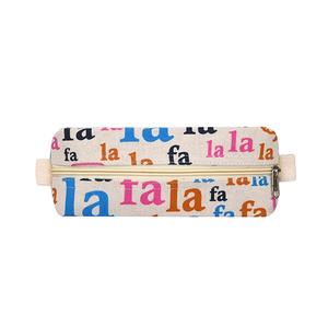 Vente directe d'usine personnalisé Mini toile de coton maquillage sac à fermeture éclair Style de mode écologique avec un faible quantité minimale de commande - Product Image 2