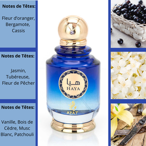 Perfume HAYA 100ML de Ayat Perfumes Original Dubai árabe de larga duración Eau De Parfum para mujer - Product Image 3