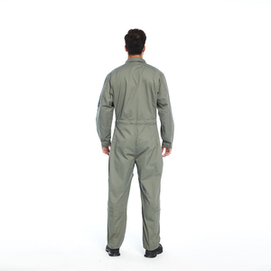 Combinaison personnalisée OEM en coton et polyester haute visibilité Vêtements de travail de construction uniformes réfléchissants de sécurité pour la vente en gros de chaussées - Product Image 3