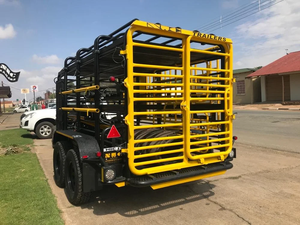 Remolque para Ganado de Alta Resistencia, Remolque Transportador de Ganado Premium, Construido con Estructura de Acero Reforzado para Ganado Vacuno, Ovino y Porcino - Product Image 6