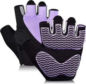Vente en gros Logo personnalisé mode Fitness entraînement Gym exercice anti-dérapant gants d'haltérophilie pour les femmes et gants unisexes. - Product Image 5