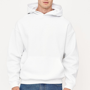 Sudadera de Hombre de Algodón Grueso con Forro Polar, Diseño Oversize Personalizable con Logo, Hombros Caídos, Estilo Holgado - Product Image 5