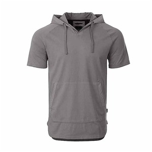 Haute qualité personnalisé blanc français éponge sweat à capuche pour hommes Streetwear surdimensionné goutte épaule sweats à capuche pour l'usine - Product Image 3