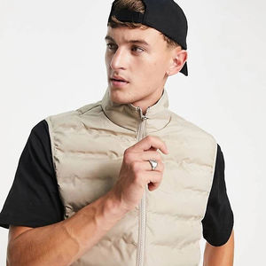 Gilet matelassé pour homme de haute qualité, respirant, écologique, décontracté, épais et chaud pour l'automne, en polyester/nylon, personnalisable - Product Image 2