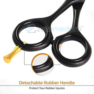 Tijeras de Acero Inoxidable 440C, Herramienta de Corte Afilada y Duradera para el Hogar, la Oficina y el Salón, Tijeras de Acero Inoxidable 440C de Precisión - Product Image 3