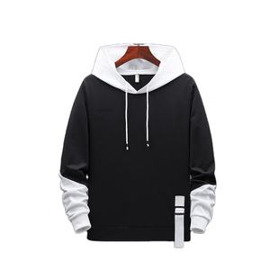 Sweat à capuche surdimensionné 100% coton pour hommes de haute qualité à épaules tombantes avec logo imprimé à capuche pour l'exportation en BD - Product Image 4