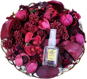 Popurrí Aroma Flores secas Popurrí Bolsas Ambientador Decoración de flores secas naturales Natural - Product Image 4