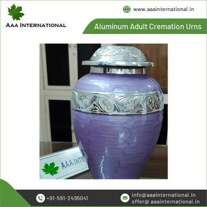 Urnas de cremación de aluminio para adultos, diseño personalizado y tamaño personalizado disponible, fabricante indio de la mejor calidad - Product Image 3
