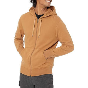 Stylish Custom <b>Men</b> Zipper Hoodies OEM Full <b>Zip</b> Sweatshirts Wholesale Cotton Fleece Slim Fit Streetwear Hoodies 2025 - Product Image 1