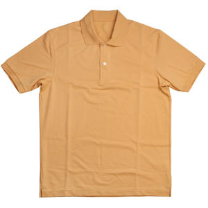 เสื้อโปโลสำหรับผู้ชายเสื้อโปโลผ้าคอตตอนสีกรมท่า100% หรูหราเสื้อโปโลถักแขนสั้นคลาสสิกออกแบบโลโก้ได้ตามต้องการ - Product Image 4