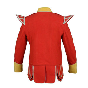 Veste décontractée pour homme, rouge, avec col montant, coupe-vent, en tissu doux, idéale pour le printemps - Product Image 2