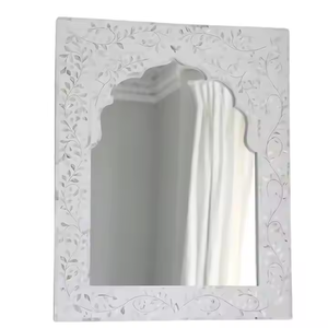 Espejo de Pared con Incrustaciones de Hueso Hecho a Mano de Lujo, Espejo con Incrustaciones de Hueso de Alta Calidad Más Vendido - Product Image 5