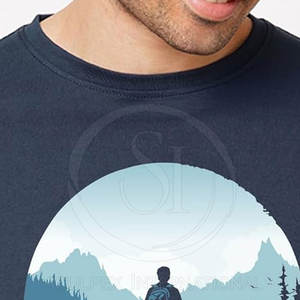 Offre Spéciale T-Shirt homme qualité supérieure 100% coton respirant séchage rapide grande taille conception personnalisée approvisionnement direct en usine - Product Image 6