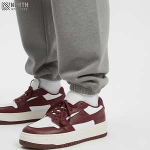 Manufacturer Streetwear Men's Sweatpants 100% Cotton French Terry Sweatpants Drawstring Wide Leg Heavyweight Sweatpants Winter - Product Image 4