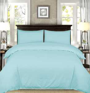 Ensembles de housses de couette teintées en microfibre doux et confortable personnalisés les plus exigeants pour la maison ensemble de literie 100% housse de couette en coton - Product Image 1