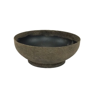 High Quality Candle Bowl Brown Matte Frosted Modern Home Decoration Candle Holder Wedding Luxury Candle <b>Jar</b> Bowl - Product Image 1