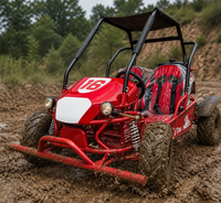 Vehículo Todoterreno Eléctrico - Vehículo de Karting Todoterreno para Uso en Explotaciones Agrícolas, Playas y Bosques