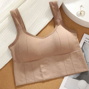 เสื้อครอปสตรีผ้าสแปนเด็กซ์เนื้อนุ่มระบายอากาศได้ดีเสื้อครอปไนลอนออกแบบโลโก้ได้ตามต้องการสำหรับฤดูร้อนฟิตเนสโยคะออกกำลังกายเล่นกีฬาที่เป็นมิตรกับสิ่งแวดล้อม - Product Image 5