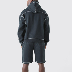 Sudadera Nueva de Alta Calidad, Cuello Moderno, Informal, Verde, de Algodón, Manga Larga, con Logotipo Personalizado, Otoño/Invierno - Product Image 3