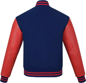 Chaqueta hecha a medida, nuevo estilo, transpirable, de talla grande, chaqueta universitaria de béisbol para hombre - Product Image 3