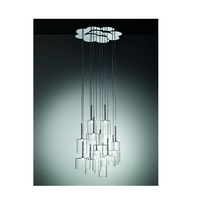 Lustre en verre artisanal vintage traditionnel, lampe suspendue LED, petite taille personnalisable, décoration intérieure, éclairage de hall