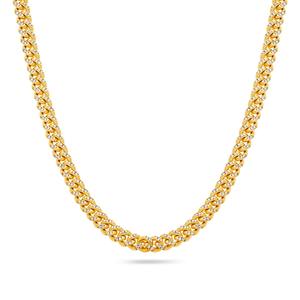 Exclusive 10K Gold Moissanite Diamond <b>Necklace</b> E Color Round Brilliant Cut VVS2 Clarity Elegant Design Hip Hop Jewelry - Product Image 3