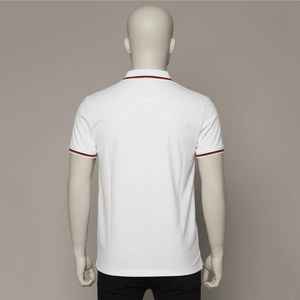 Camisa de Golf Premium para Hombre, Blanca, con Logotipo Personalizado, Diseño de Moda de Lujo, Estampado Gráfico Extra Grande, Antiarrugas, Elástica, Completa - Product Image 2
