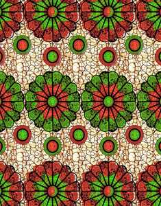 Tissu d'impression wax 100% coton sur mesure, motifs 150 g/m², technique de tissage pour vêtements de sport pour garçons et filles sur le marché de l'exportation - Product Image 2