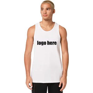 2024 Top Selling Men's <b>Bodybuilding</b> Workout <b>Vest</b> Polyester Spandex Tank Top Breathable Sleeveless Gym Fitness Wear Sports - Product Image 4