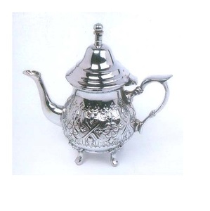 Ensemble de théière en métal pour servir le thé et le café, design artisanal, pour la décoration de la table à la maison et au jardin, théières à vendre - Product Image 6
