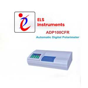 Polarímetro digital controlado por tacto Analizador de rotación óptica precisa con longitud de onda dual - Product Image 4