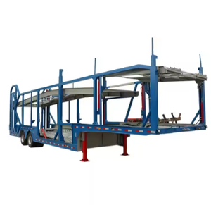 Nueva Oferta de Precio, Remolques Sem1 Industriales de Doble Plataforma con Chasis de Acero para Autos y Camiones, Fabricación OEM/ODM, con 3 Años de Garantía - Product Image 1