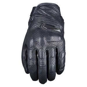 Genuine Goat <b>Skin</b> Leather Motor Racing Gloves Black Color Comfortable Long Lasting Reinforced Stitching Motorbike Gloves - Product Image 2