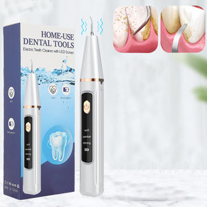 Nettoyeur dentaire ultrasonique pour animaux de compagnie, 3 modes, éliminateur de tartre pour chiens et chats, <span class=keywords><strong>brosse</strong></span> <span class=keywords><strong>à</strong></span> dents de nettoyage dentaire avec têtes de <span class=keywords><strong>brosse</strong></span> remplaçables - Product Image 1