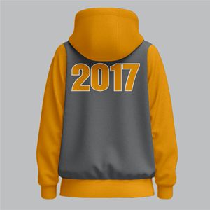 Alpha Lambda PSI เสื้อฮู้ดแขนยาวปักลายสำหรับสตรีทแวร์ฤดูหนาวโลโก้ด้านหน้าแบบป้องกันการเกิดคราบ - Product Image 4