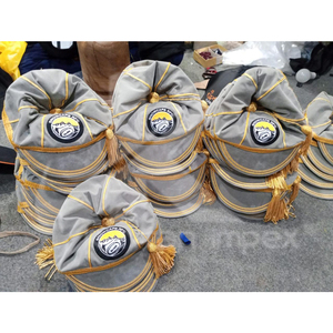 Meilleures casquettes Rugby Traditional Honours, casquette Baggy Cricket avec tresse et pompon en argent - Product Image 6