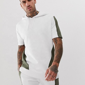 Nouveau design personnalisé de survêtement d'été ensemble personnalisé à logo court pour hommes survêtements d'été pour hommes prix bon marché - Product Image 2