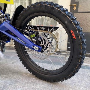 Light Bee X vélo électrique arrière pneu tout-terrain innovant 3.00-18 60v 40ah 8000W mise à niveau électrique Dirt Bike LBX - Product Image 3