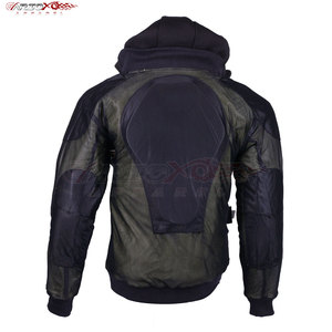 Sweat à capuche de moto pour hommes avec polaire douce et manches longues pour les jours froids Sweat à capuche en polaire chaud et élégant pour hommes - Product Image 6