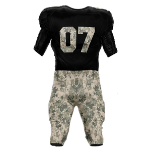 Fabricant OEM ODM de maillots et pantalons rembourrés de football américain personnalisés à 12 panneaux - Product Image 3