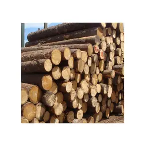 Bûcherons en bois de pin massif abordables sans fissures/bûcherons en bois de pin scié